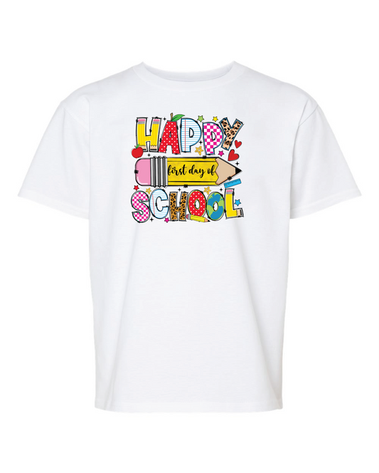 Happy First Day Of School, Teacher Pencil, Retro Teacher, Back To School