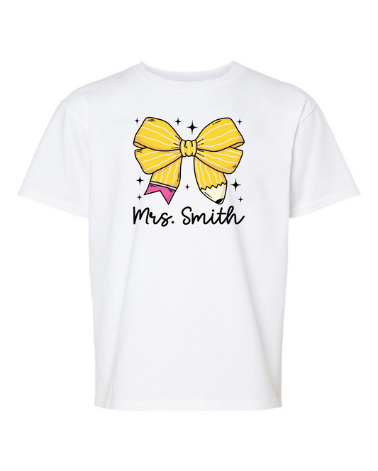 Back to School Coquette T-Shirt, Back to School, Teacher Appreciation